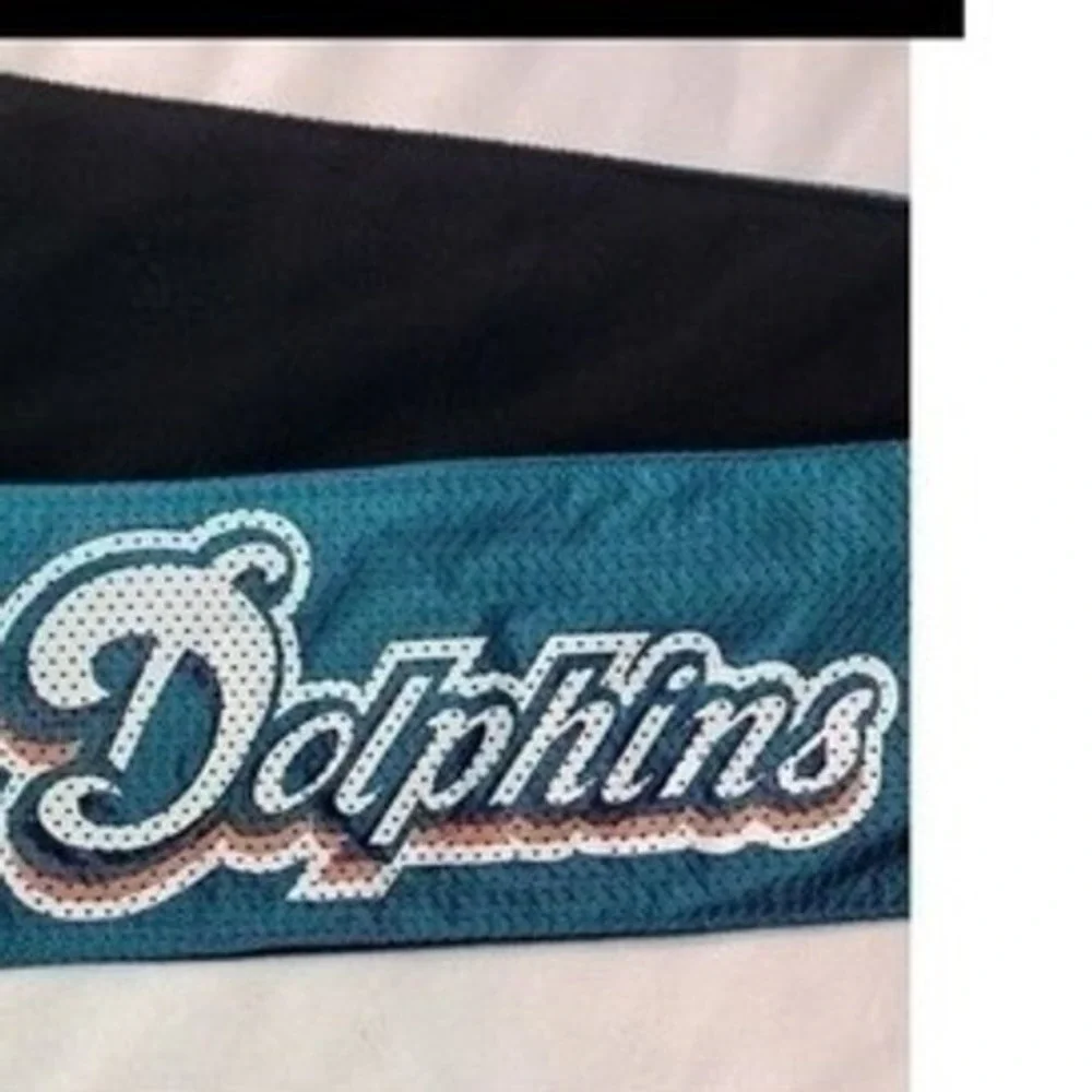 NFL Miami Dolphins Scarf Team Jersey Muffler Scarf With Zip Pocket 30